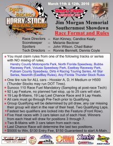 Jim Morgan Race Format 21