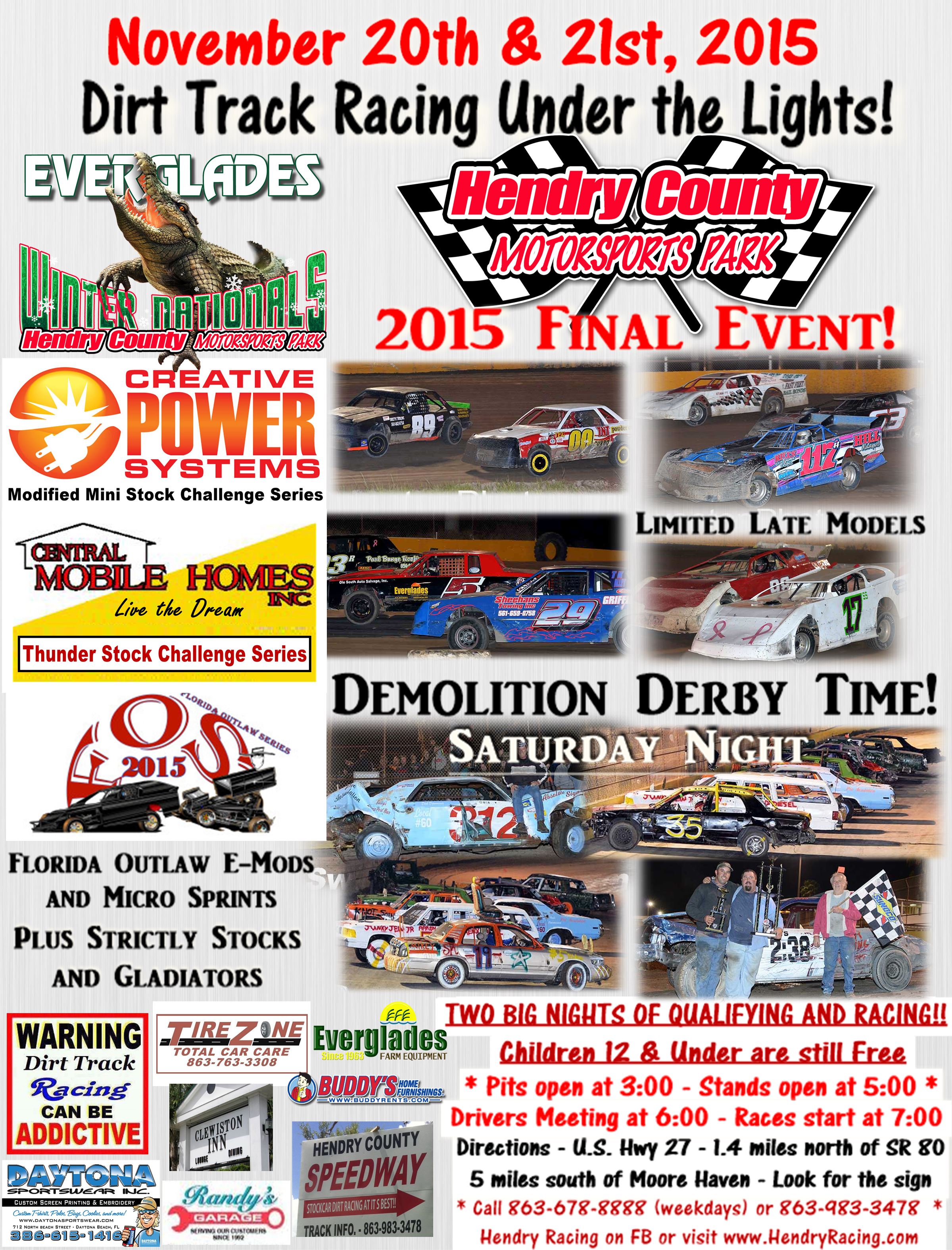 Hendry County Motorsports Park Links